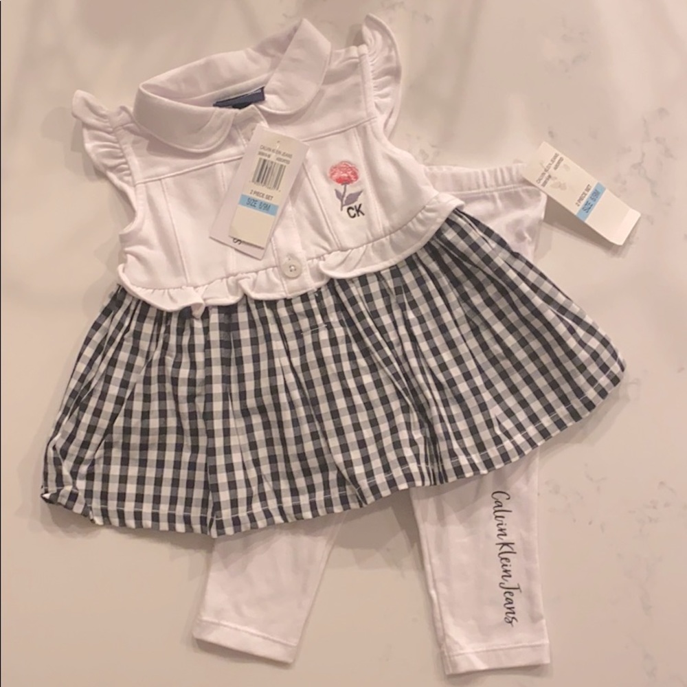Calvin Klein two piece outfit